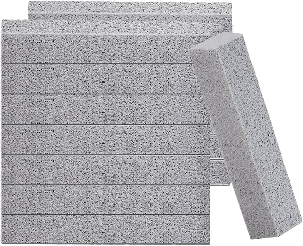 14 Pack Pumice Stone for Toilet Bowl Cleaning. Powerfully Cleans Hard Water Rings. for Cleaning Toilets. Bathtubs. Grills. Swimming Pools. Sinks
